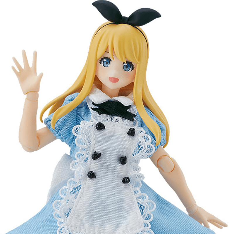 MAX FACTORY figma Female Body (Alice) with Dress + Apron Outfit