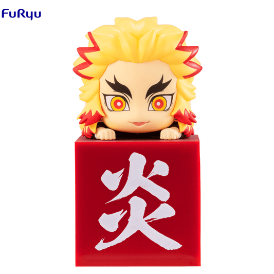 FURYU Demon Slayer: Kimetsu no Yaiba Rengoku Kyojuro Hikkake Figure (B:Smile)