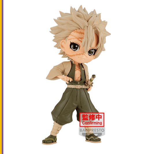 PO-BANPRESTO: Demon Slayer Q Posket Sanemi Shinazugawa Figure (Ver. B)