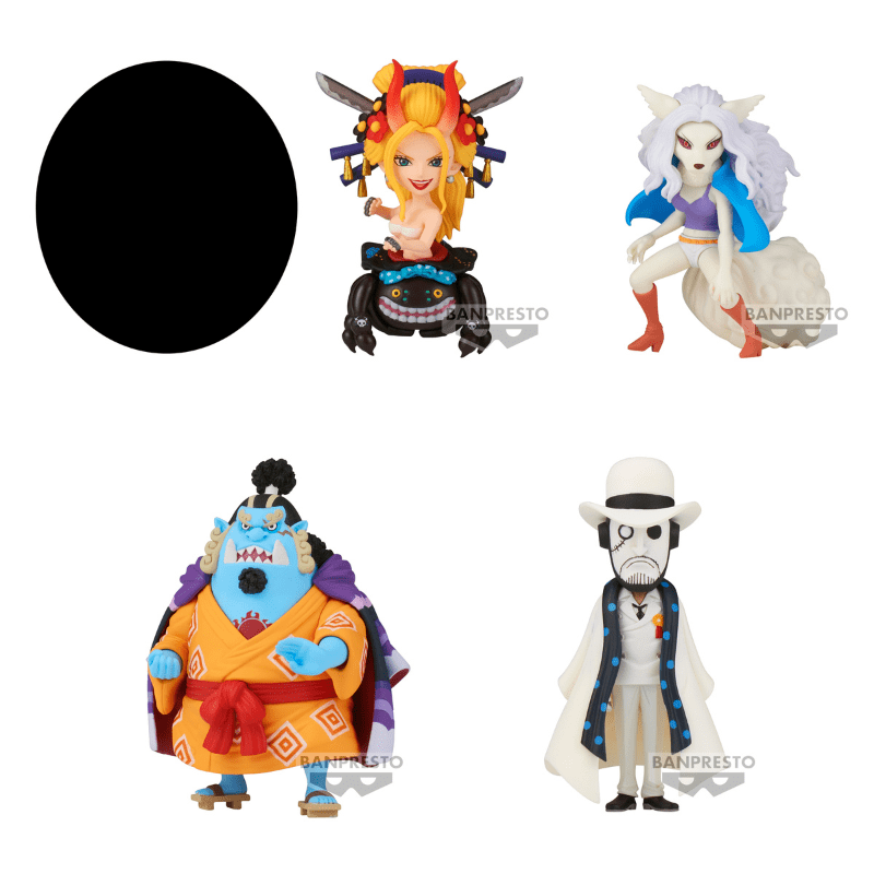 BANPRESTO One Piece World Collectable Figure Wanokuni Onigashima 6 Set of 5