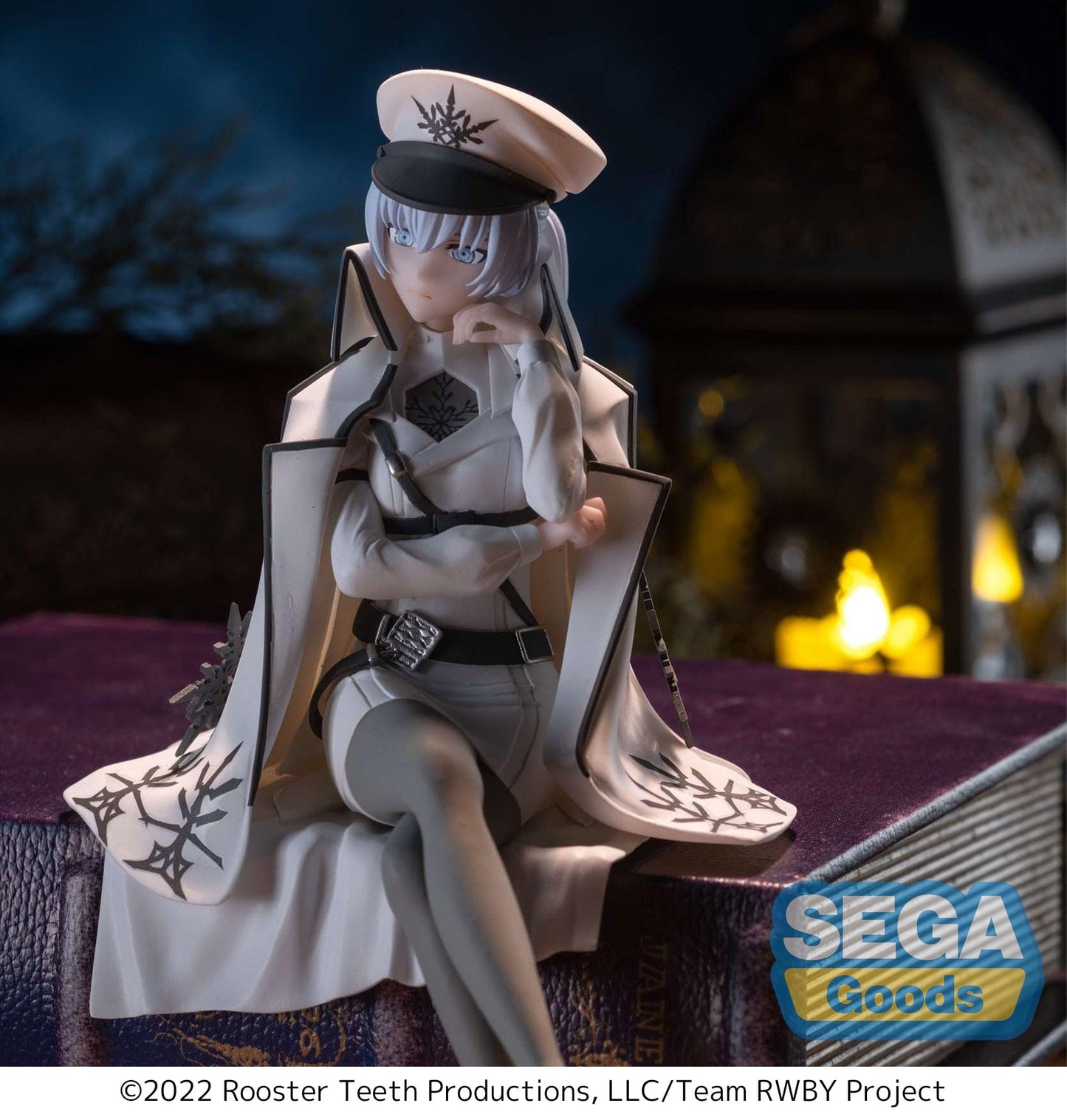 SEGA RWBY: Ice Queendom Weiss Schnee (Nightmare Side) Premium Perching Figure