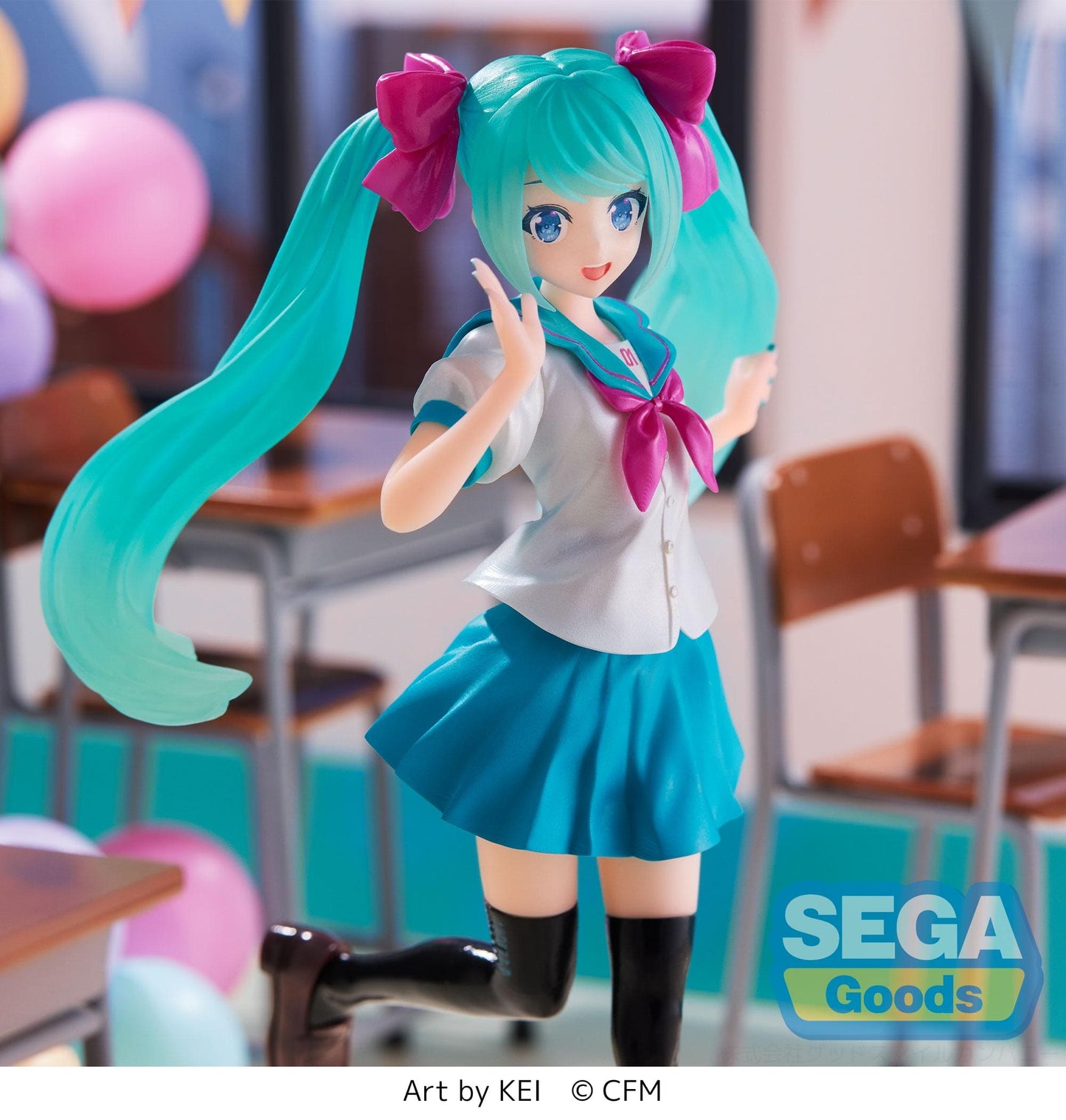 SEGA Hatsune Miku Series Luminasta - Hatsune Miku 16th Anniversary (KEI Ver.) Figure