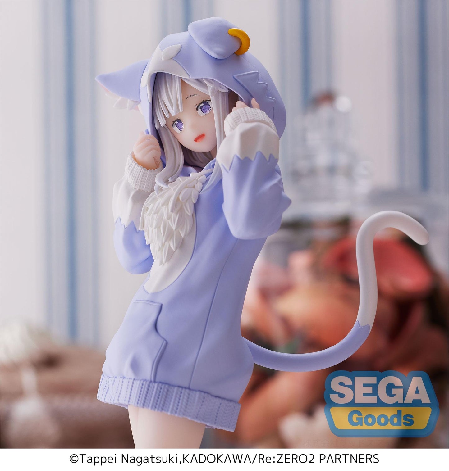 SEGA Re:Zero Starting Life in Another World Luminasta Emilia (Mofumofu Pack) Figure