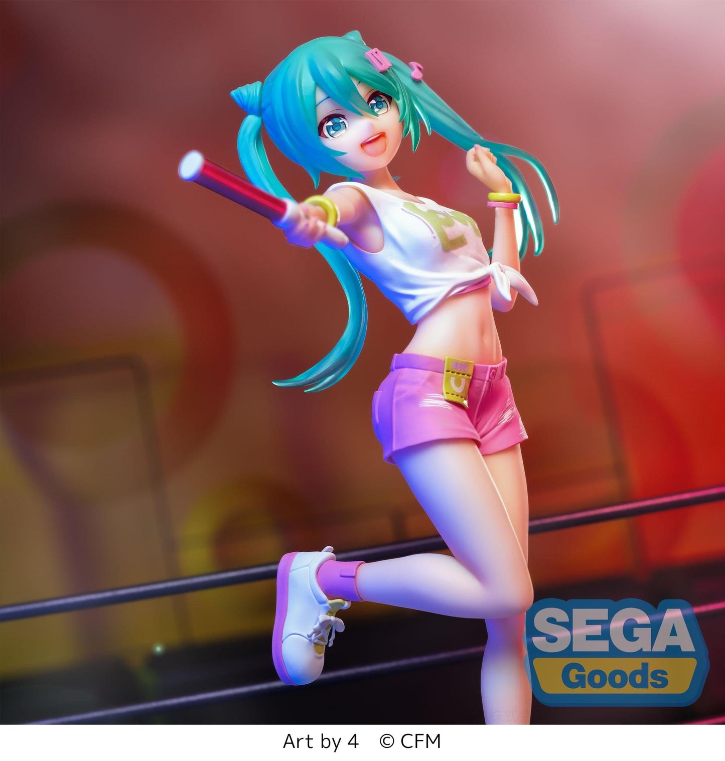 SEGA Vocaloid Luminasta Hatsune Miku (Live Cheering) Figure