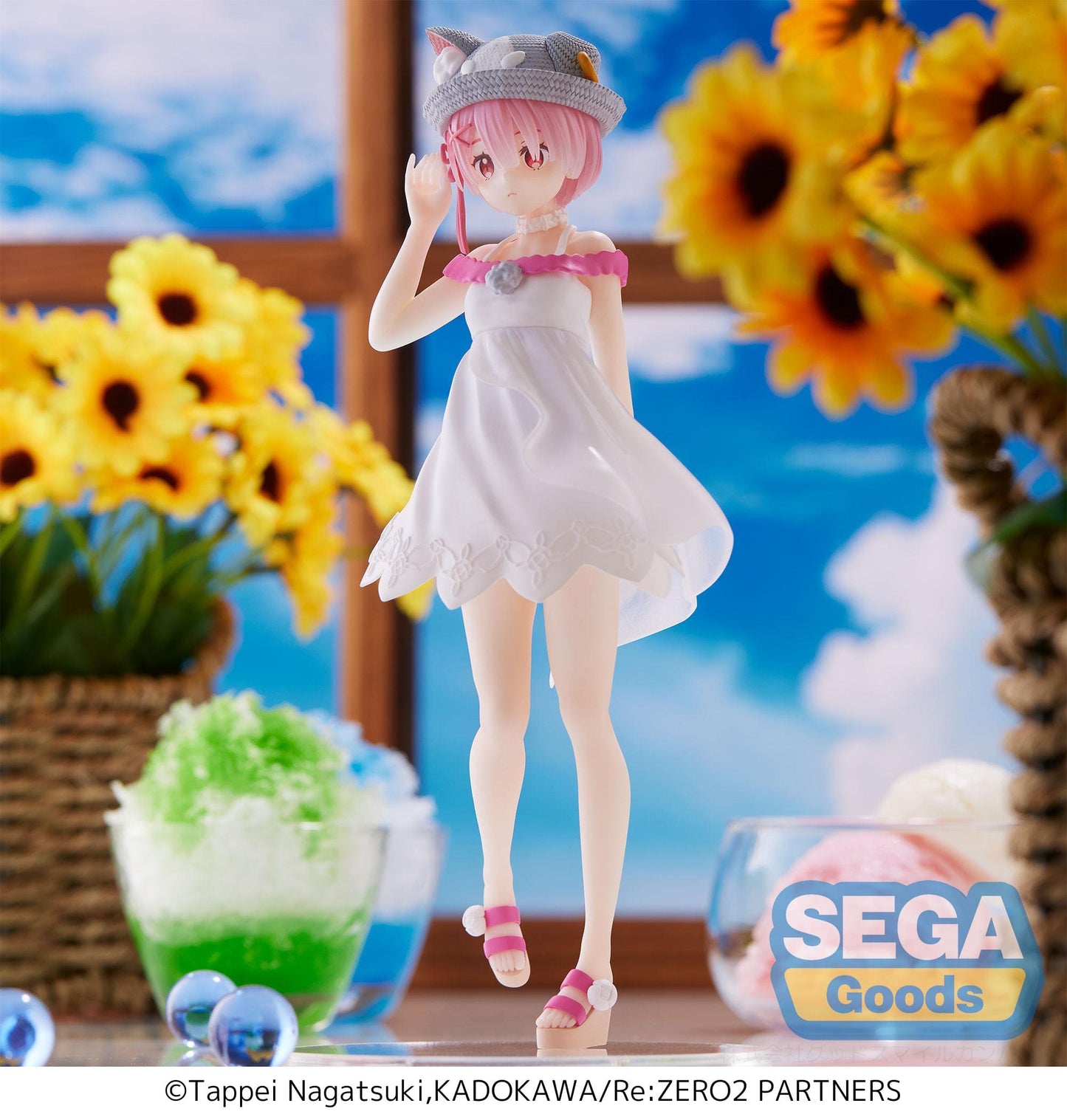 SEGA Re:ZERO -Starting Life in Another World- Luminasta - Ram (Nyatsu Day) Figure