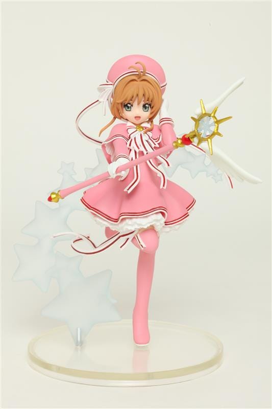 TAITO Cardcaptor Sakura Sakura Kinomoto Clear Card Figure (Reissue)