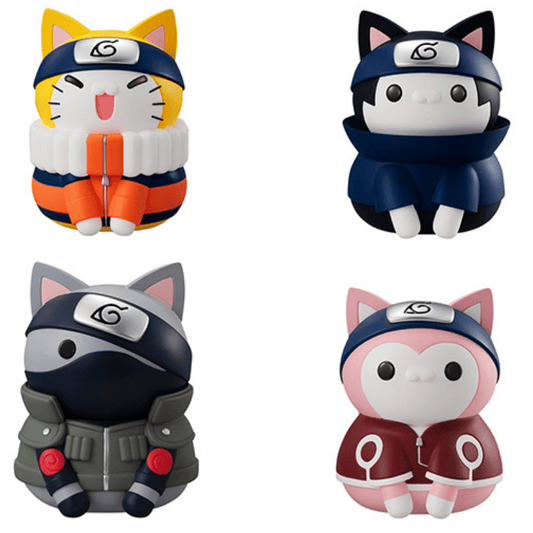 MEGAHOUSE MEGA CAT PROJECT NARUTO: Giant Nyaruto! REBOOT - Team 7 Set