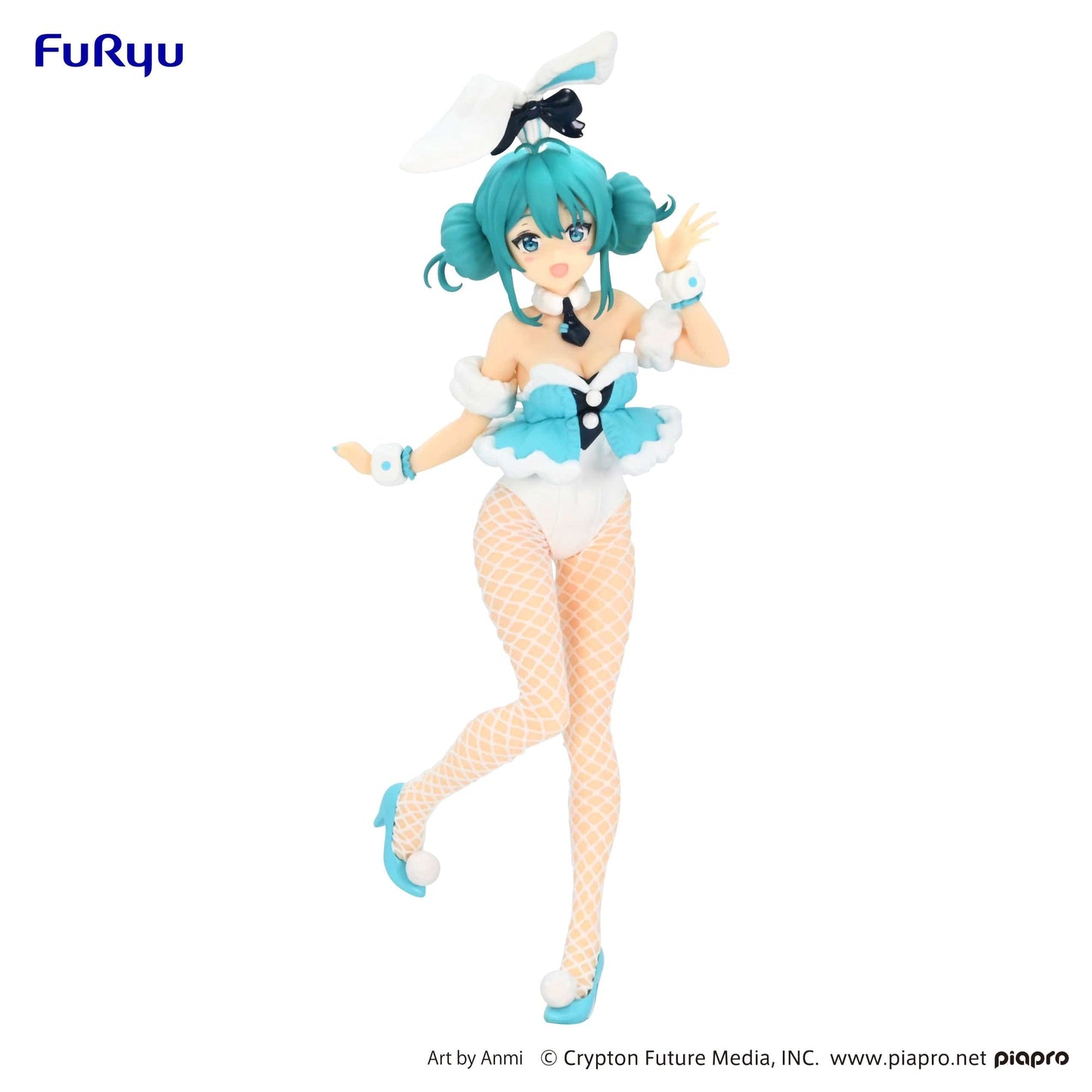 PO-FURYU: Vocaloid BiCute Bunnies Hatsune Miku (White Rabbit Ver.) Figure (Reissue)