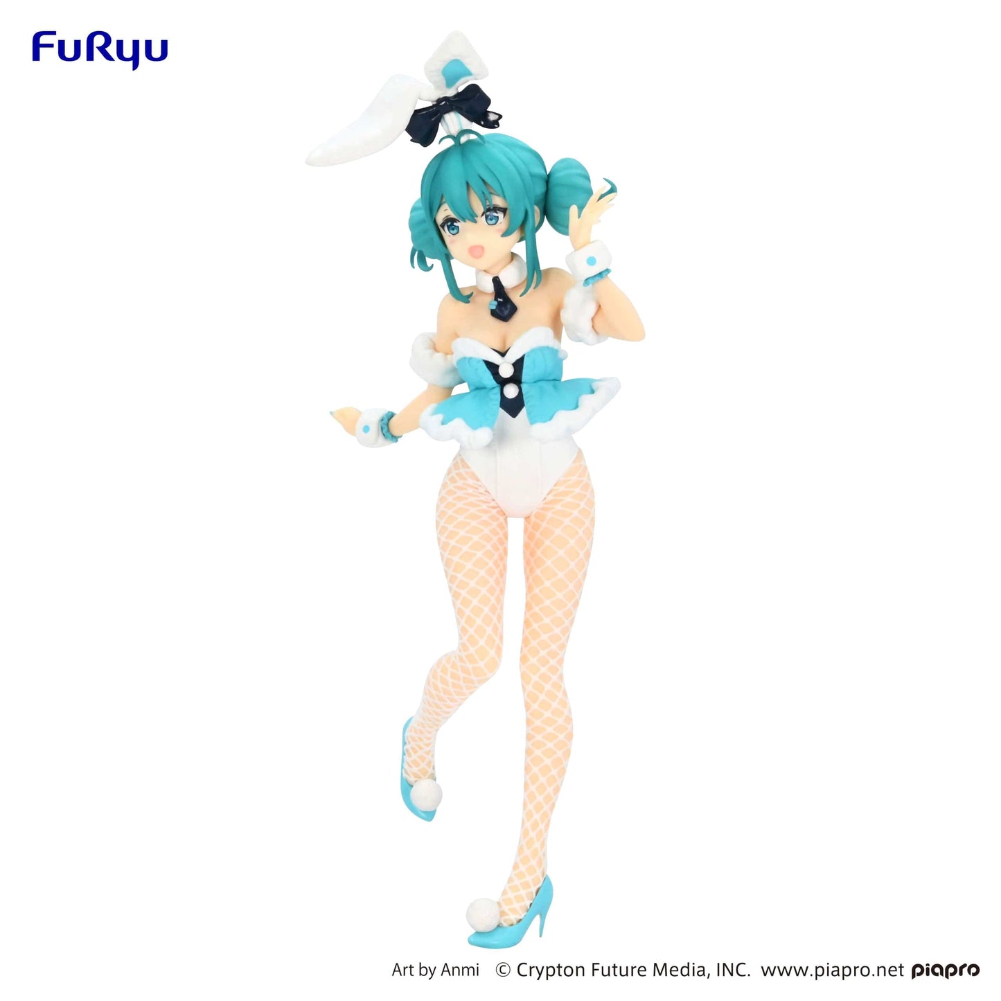 PO-FURYU: Vocaloid BiCute Bunnies Hatsune Miku (White Rabbit Ver.) Figure (Reissue)