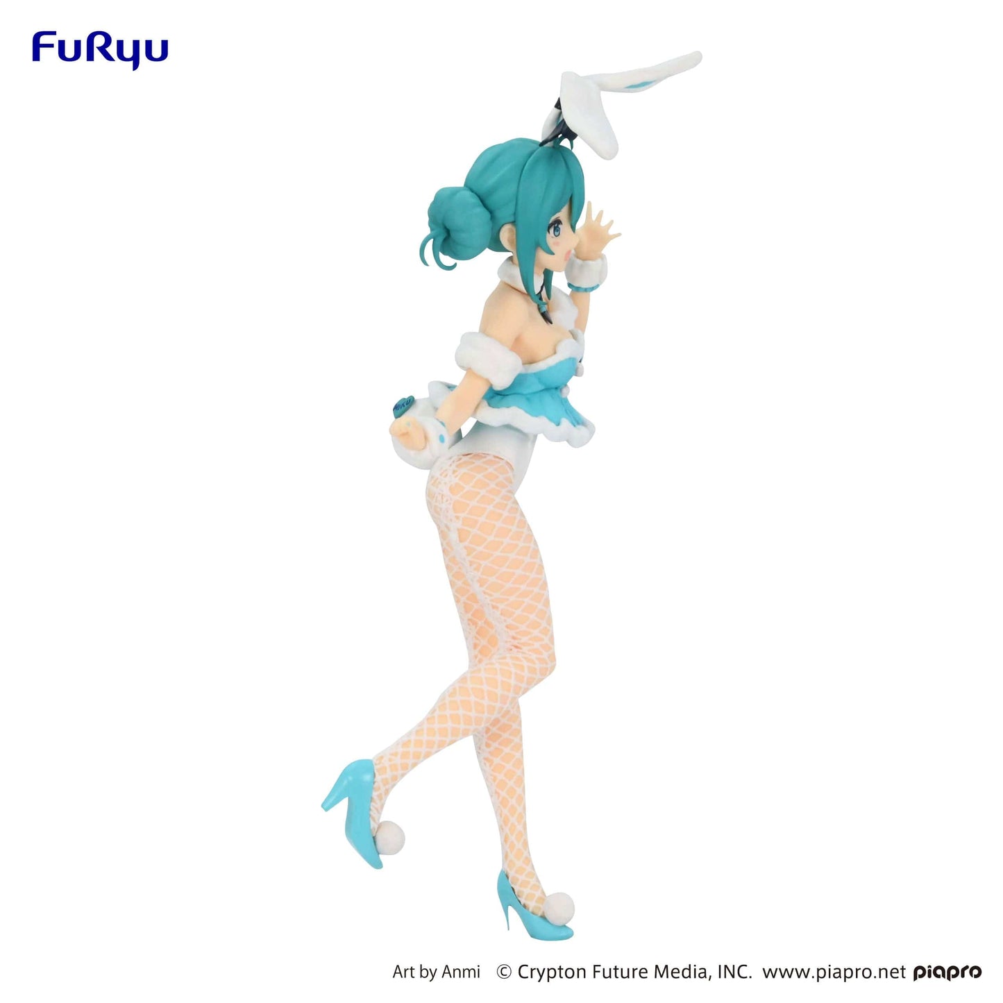 PO-FURYU: Vocaloid BiCute Bunnies Hatsune Miku (White Rabbit Ver.) Figure (Reissue)