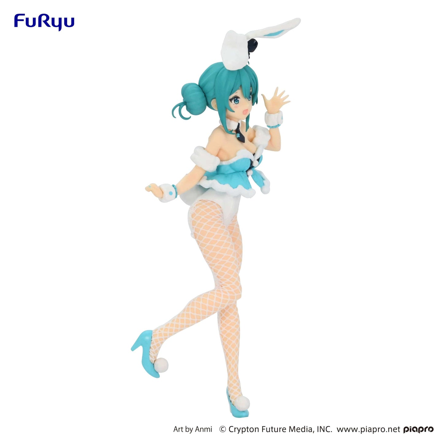 PO-FURYU: Vocaloid BiCute Bunnies Hatsune Miku (White Rabbit Ver.) Figure (Reissue)