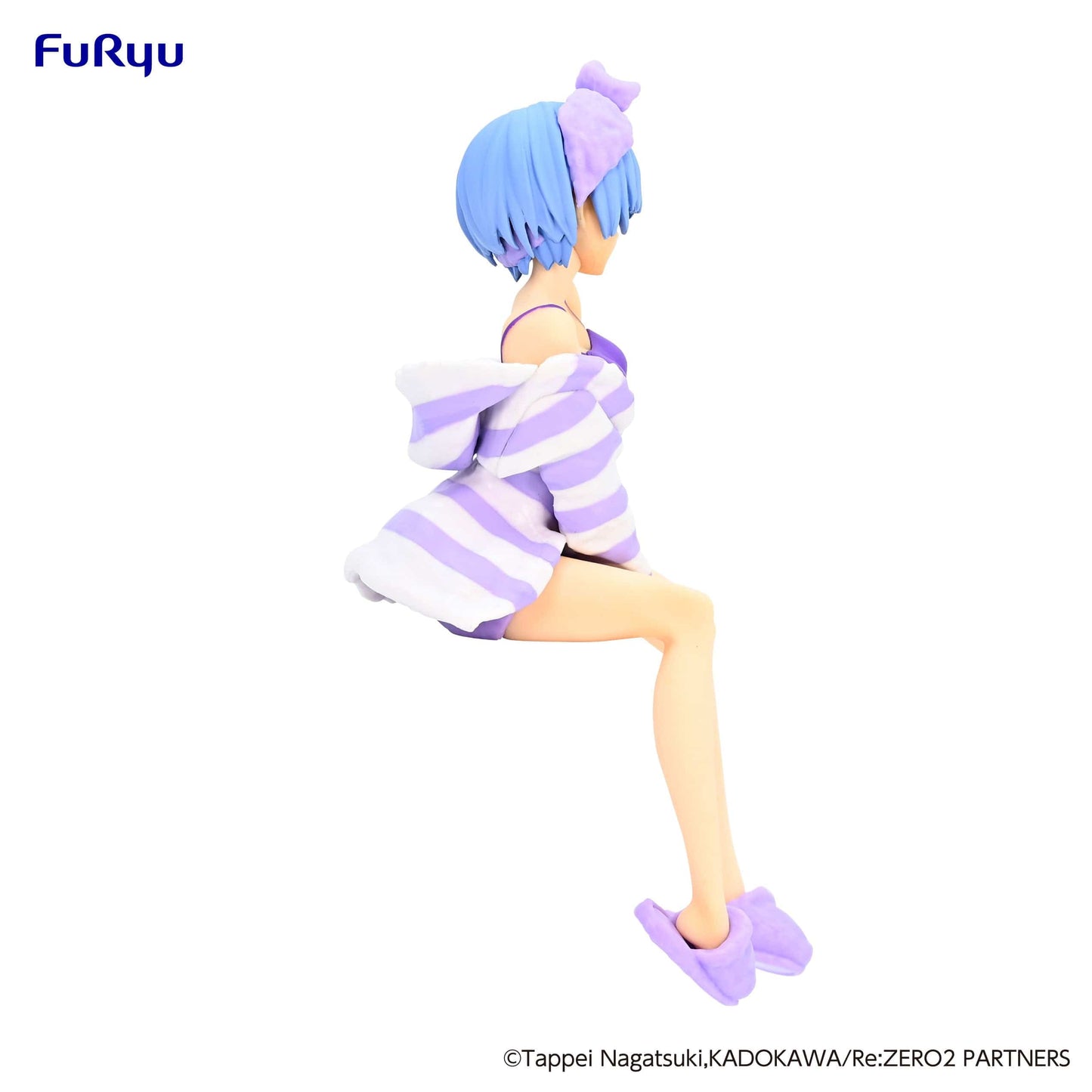 FURYU Re:ZERO -Starting Life in Another World- Noodle Stopper Figure Rem (Room Wear Purple Color ver.)