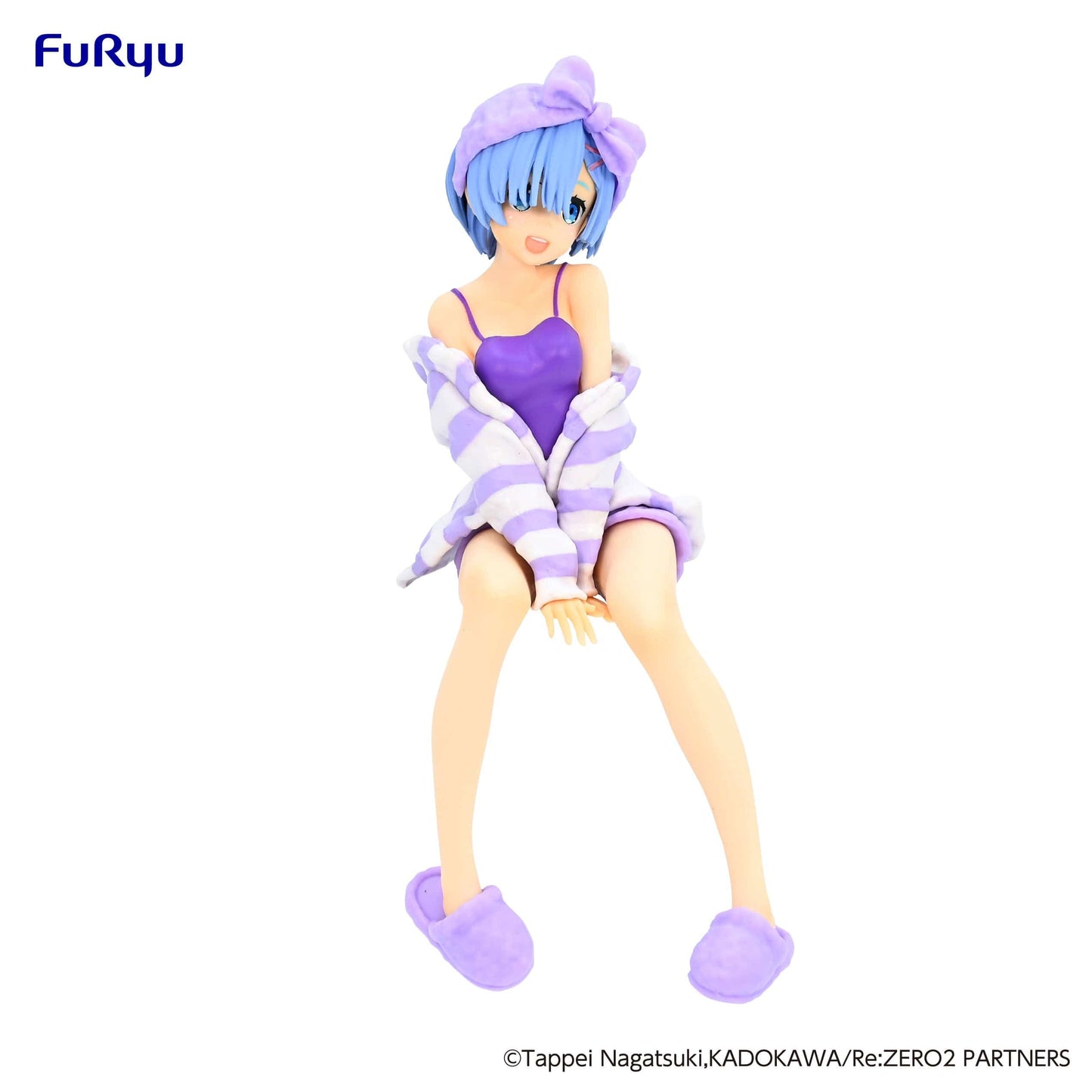 FURYU Re:ZERO -Starting Life in Another World- Noodle Stopper Figure Rem (Room Wear Purple Color ver.)