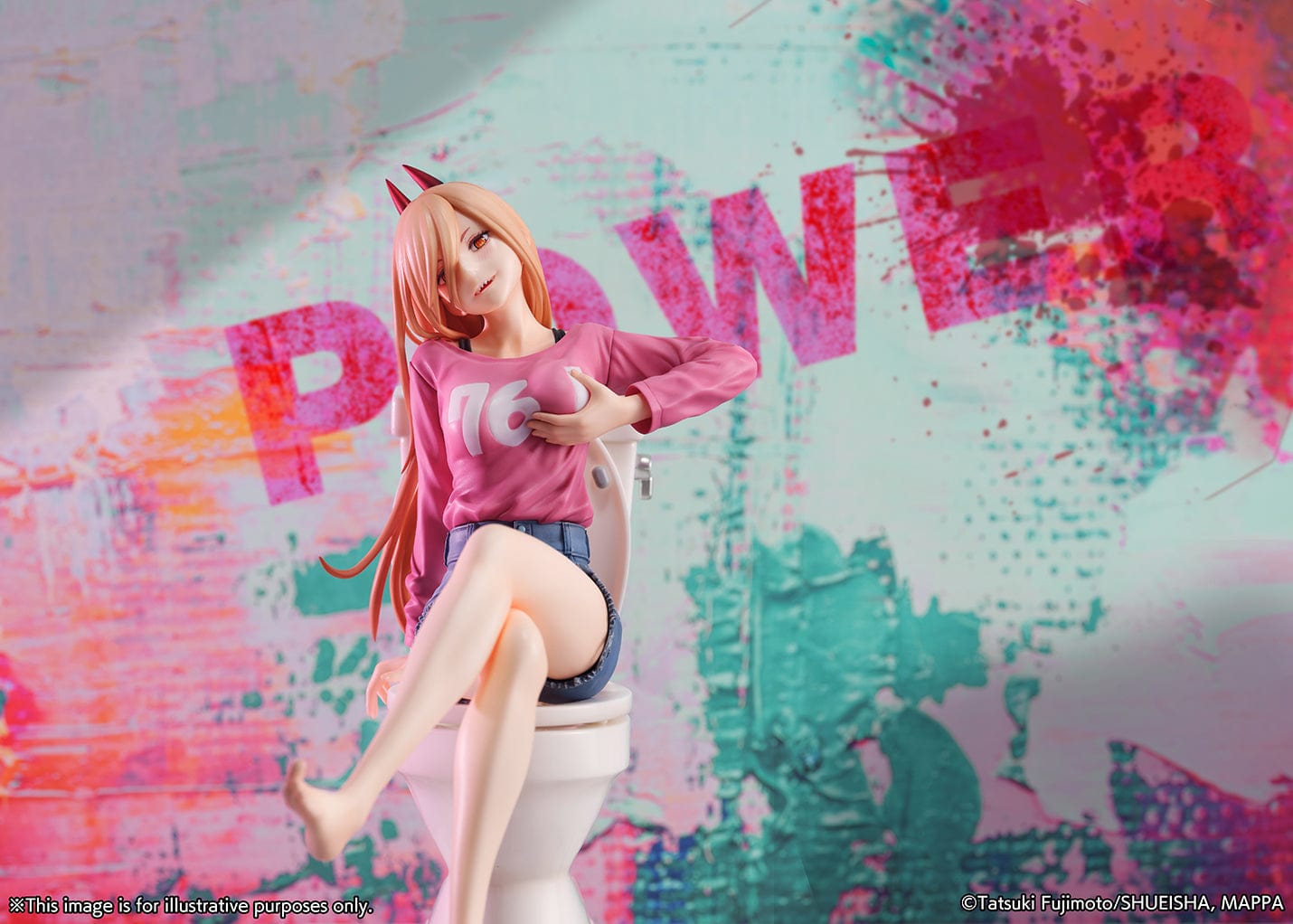 eSTREAM Chainsaw Man Power 1/7 Scale Shibuya Scramble Figure