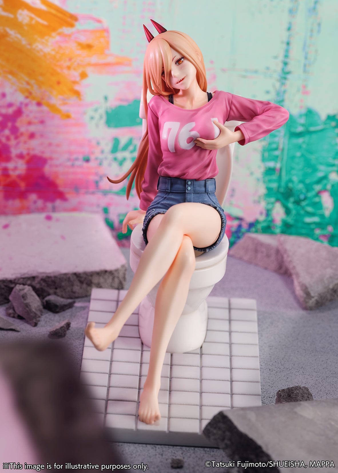 eSTREAM Chainsaw Man Power 1/7 Scale Shibuya Scramble Figure