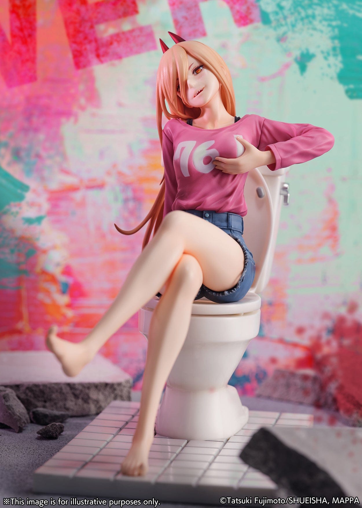 eSTREAM Chainsaw Man Power 1/7 Scale Shibuya Scramble Figure