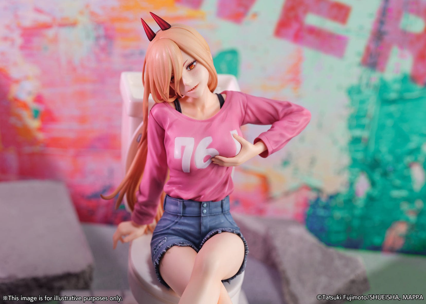 eSTREAM Chainsaw Man Power 1/7 Scale Shibuya Scramble Figure