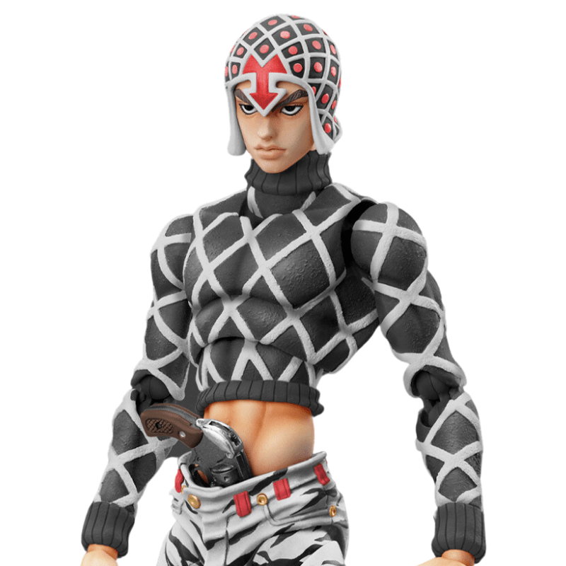 MEDICOS JoJo's Bizarre Adventure Super Action Statue Guido Mista & S-P (Black Ver.)