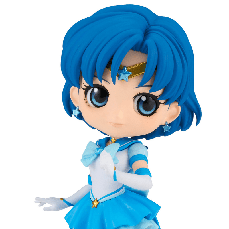 BANPRESTO Sailor Moon Cosmos Q Posket Eternal Sailor Mercury (Ver. B)