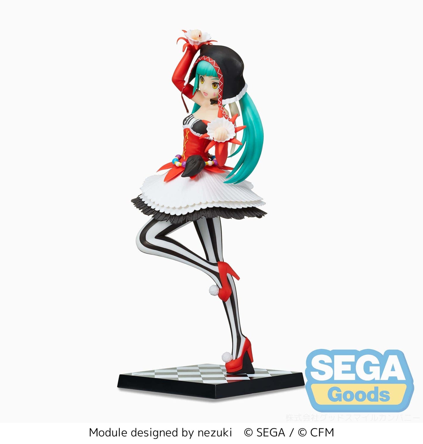 SEGA Hatsune Miku Project DIVA Arcade Future Tone Hatsune Miku (Pierretta) Super Premium Figure