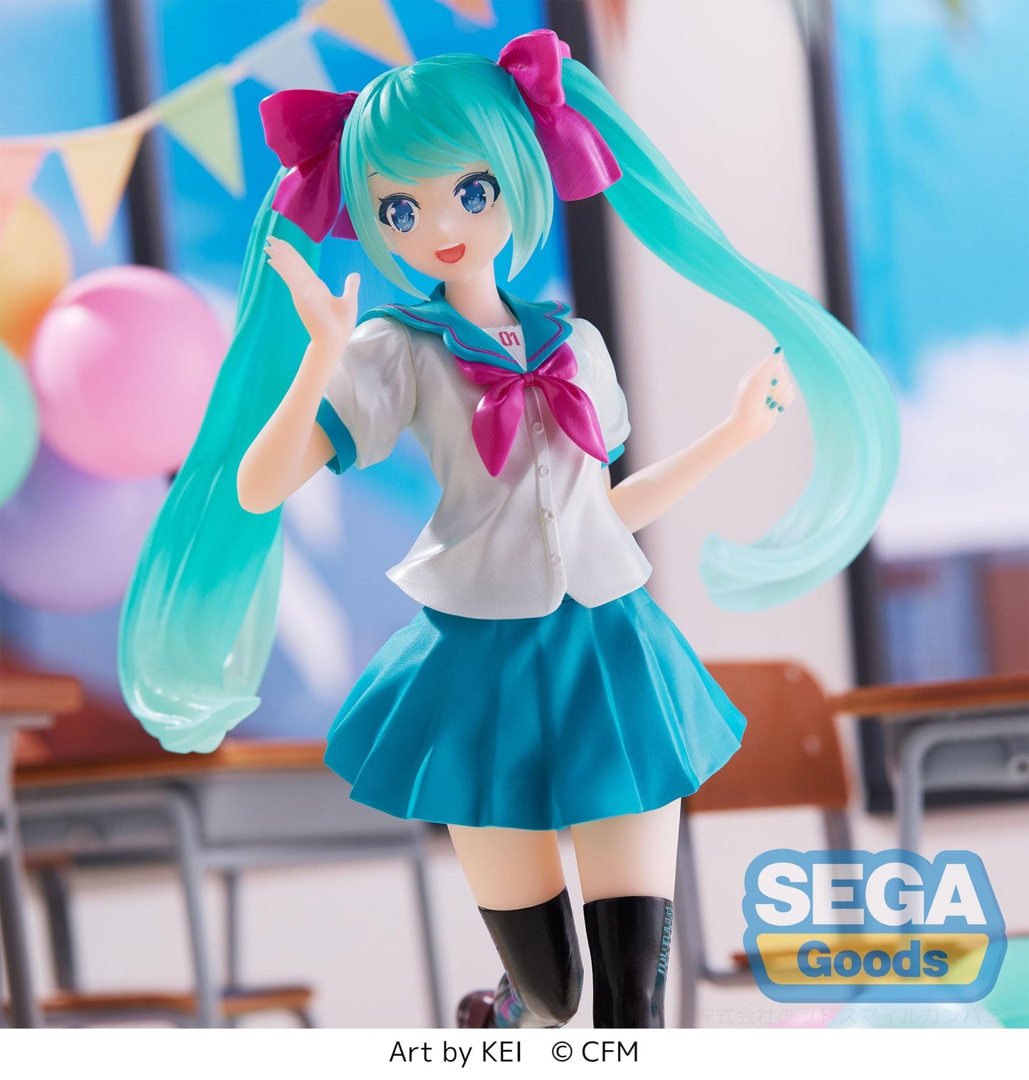 SEGA Hatsune Miku Series Luminasta - Hatsune Miku 16th Anniversary (KEI Ver.) Figure