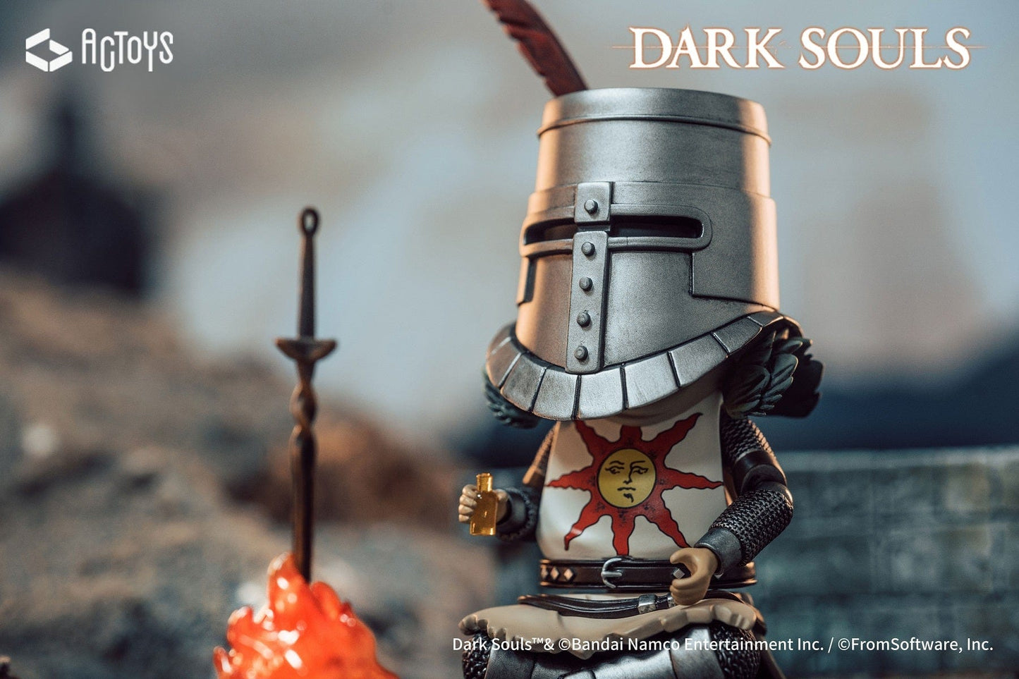 EMONTOYS Dark Souls Solaire of Astora Action Figure