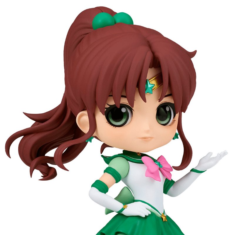 BANPRESTO Sailor Moon Cosmos Q Posket Eternal Sailor Jupiter Figure (Ver. A)