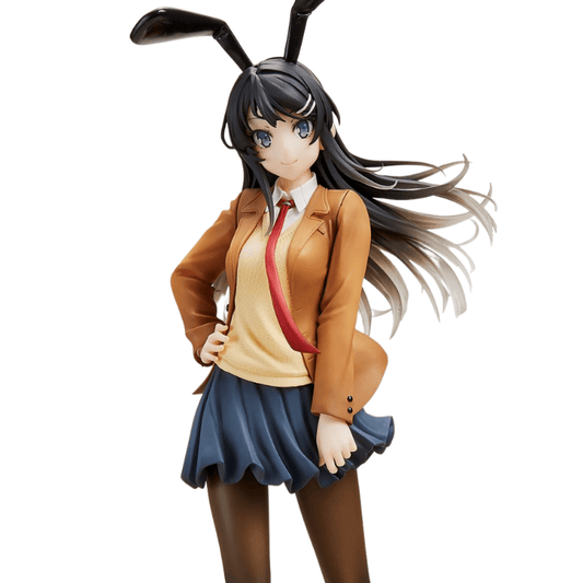 TAITO Rascal Does Not Dream of Bunny Girl Sakurajima Mai (Uniform Bunny Ver.) Coreful Figure (Reissue)