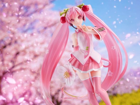 TAITO Vocaloid Sakura Miku (Newly Drawn 2021 Ver.) Figure (Reissue)