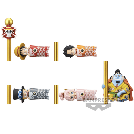 BANPRESTO One Piece World Collectable Figure Carp Streamer Set