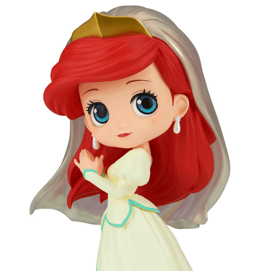 BANPRESTO The Little Mermaid Q Posket Ariel Figure (Royal Style Ver. A)