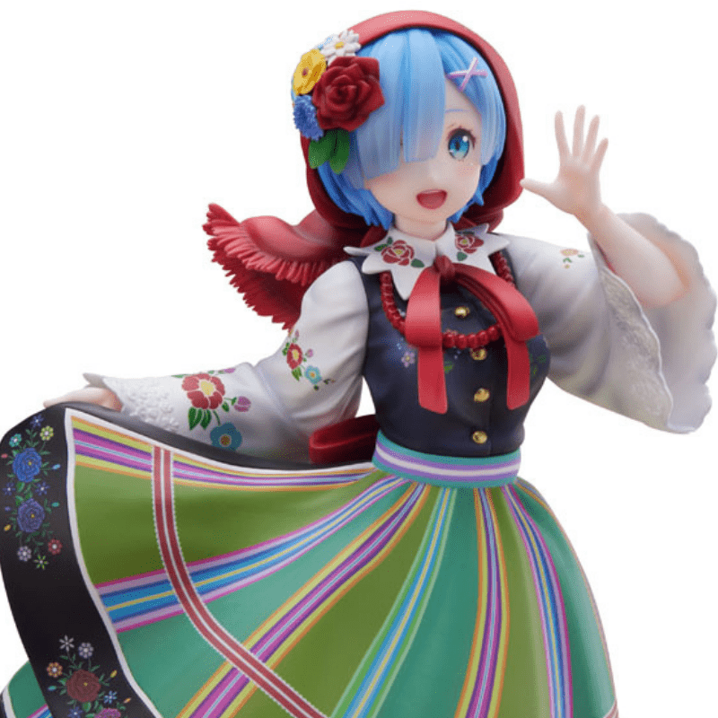 FURYU Re:Zero -Starting Life in Another World- F:Nex - Rem (Country Dress Ver.) 1/7 Scale Figure