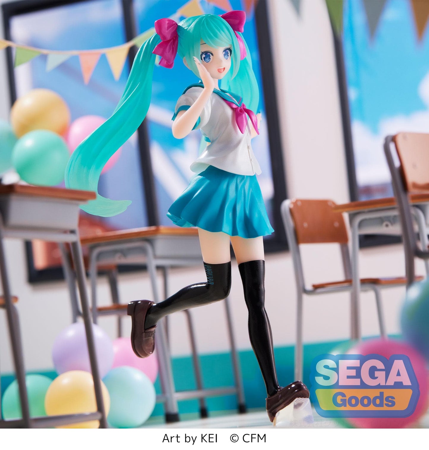 SEGA Hatsune Miku Series Luminasta - Hatsune Miku 16th Anniversary (KEI Ver.) Figure