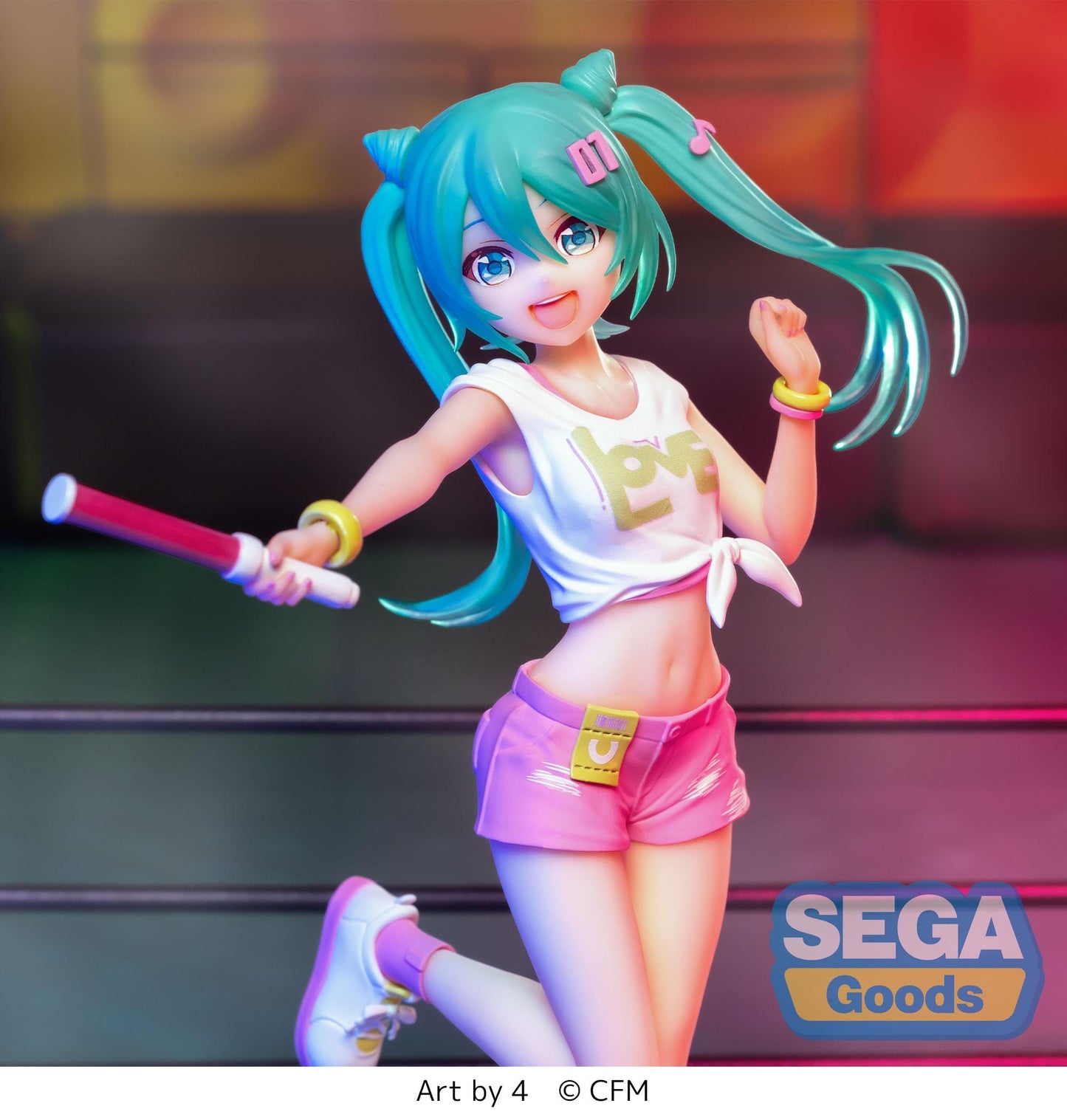 SEGA Vocaloid Luminasta Hatsune Miku (Live Cheering) Figure