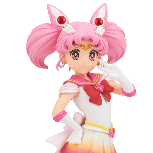 BANPRESTO Pretty Guardian Sailor Moon Eternal: The Movie Glitter & Glamours Figure - Super Sailor Chibi Moon (Ver.A)