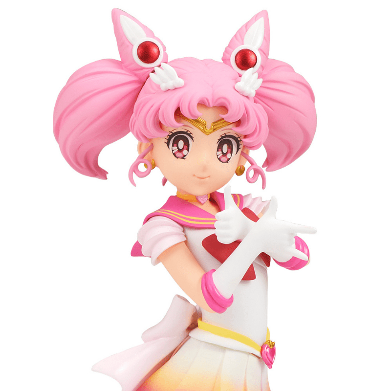 BANPRESTO Pretty Guardian Sailor Moon Eternal: The Movie Glitter & Glamours Figure - Super Sailor Chibi Moon (Ver.B)