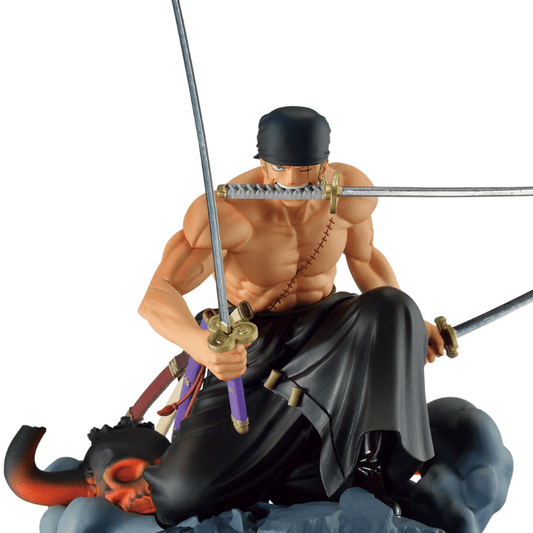 BANPRESTO One Piece Dioramatic Roronoa Zoro (The Brush) Figure