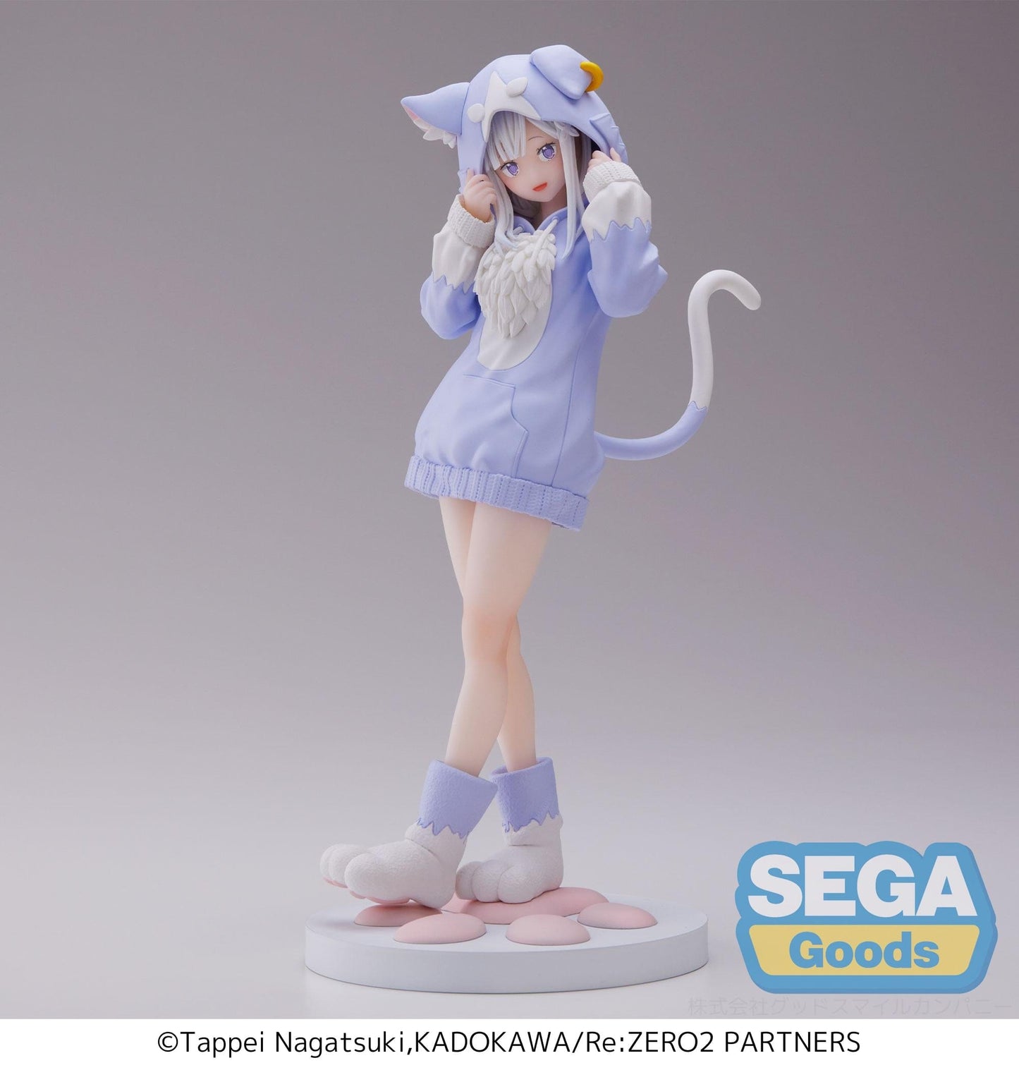 SEGA Re:Zero Starting Life in Another World Luminasta Emilia (Mofumofu Pack) Figure