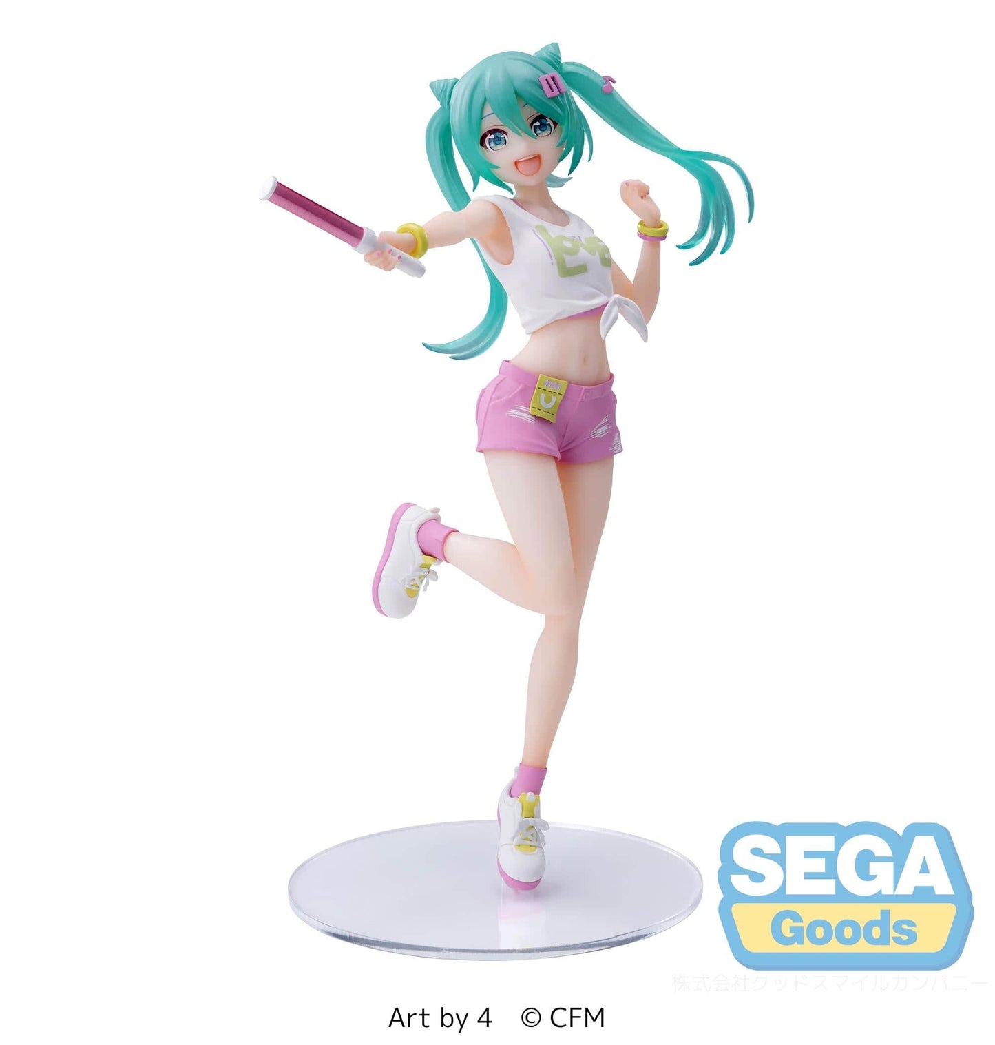 SEGA Vocaloid Luminasta Hatsune Miku (Live Cheering) Figure