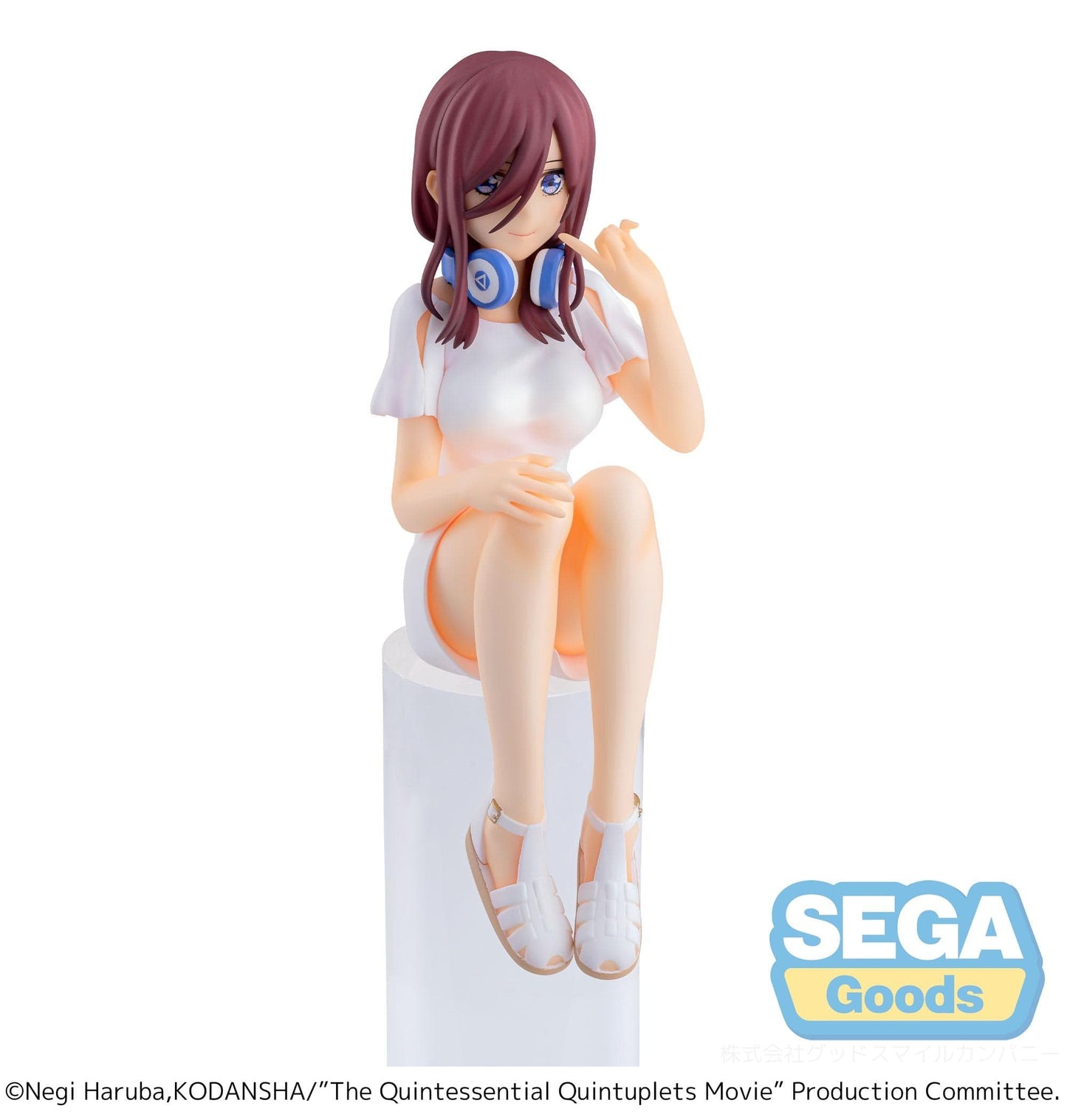 SEGA The Quintessential Quintuplets Miku Nakano Premium Perching Figure