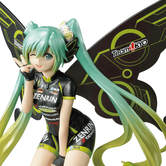 BANPRESTO Vocaloid Banpresto Chronicle Hatsune Miku Racing Ver. (Racing Miku 2017 Team UKYO Cheering Ver.) Figure