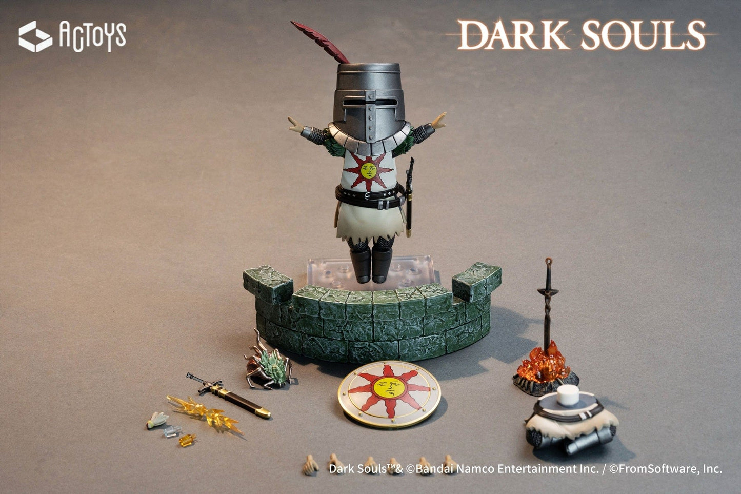 EMONTOYS Dark Souls Solaire of Astora Action Figure