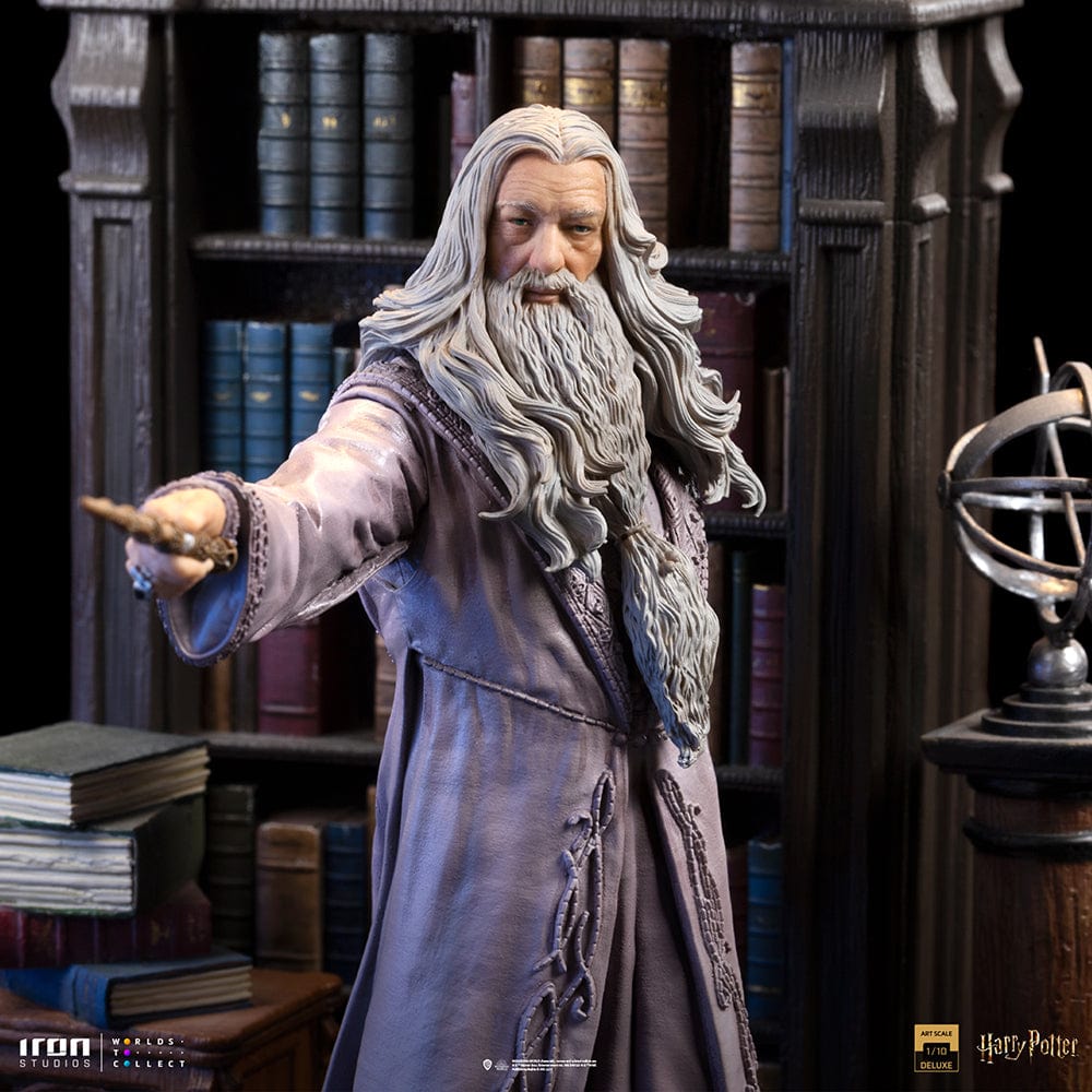 IRON STUDIOS Harry Potter Albus Dumbledore Deluxe Art Scale 1/10