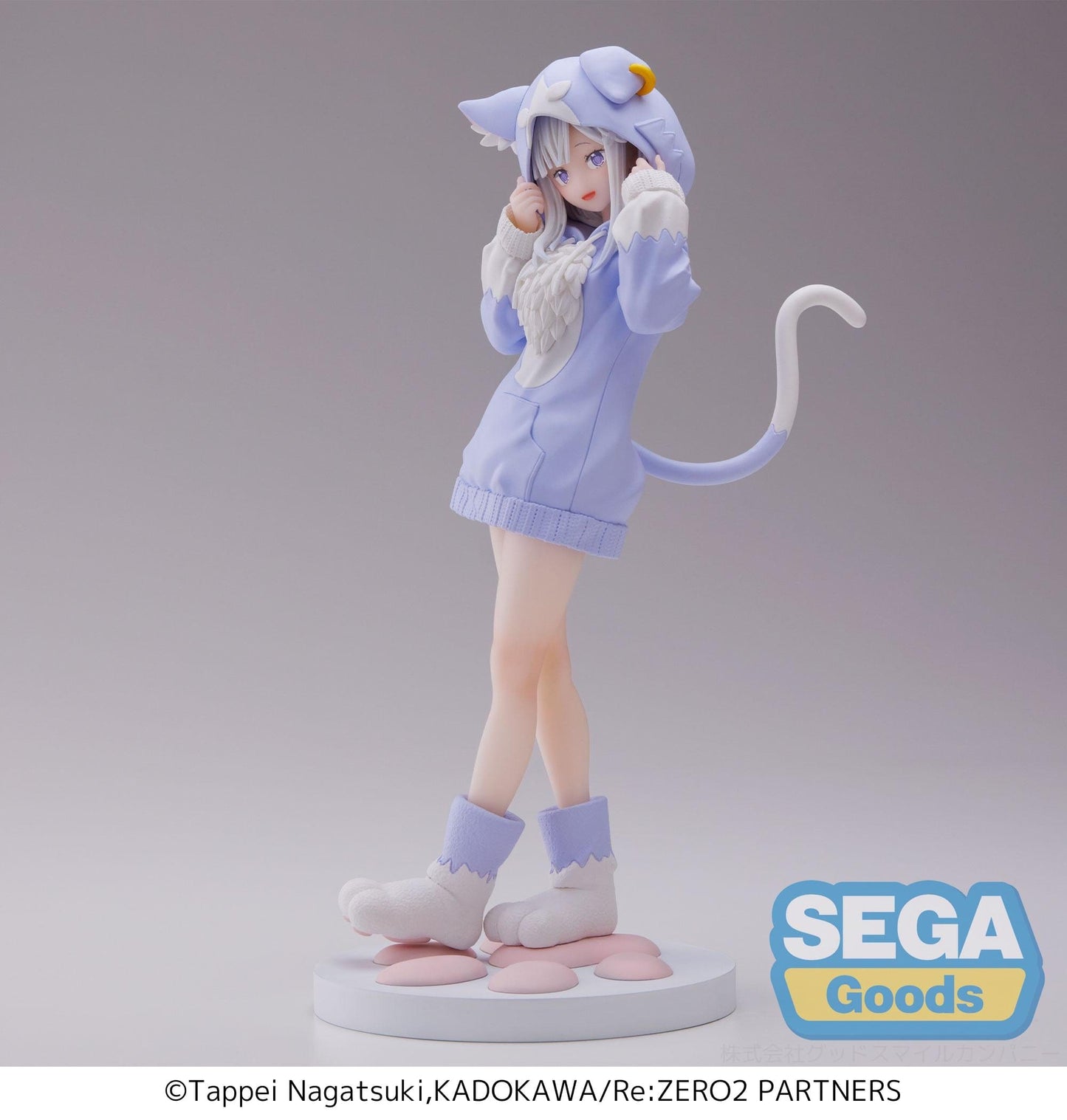 SEGA Re:Zero Starting Life in Another World Luminasta Emilia (Mofumofu Pack) Figure