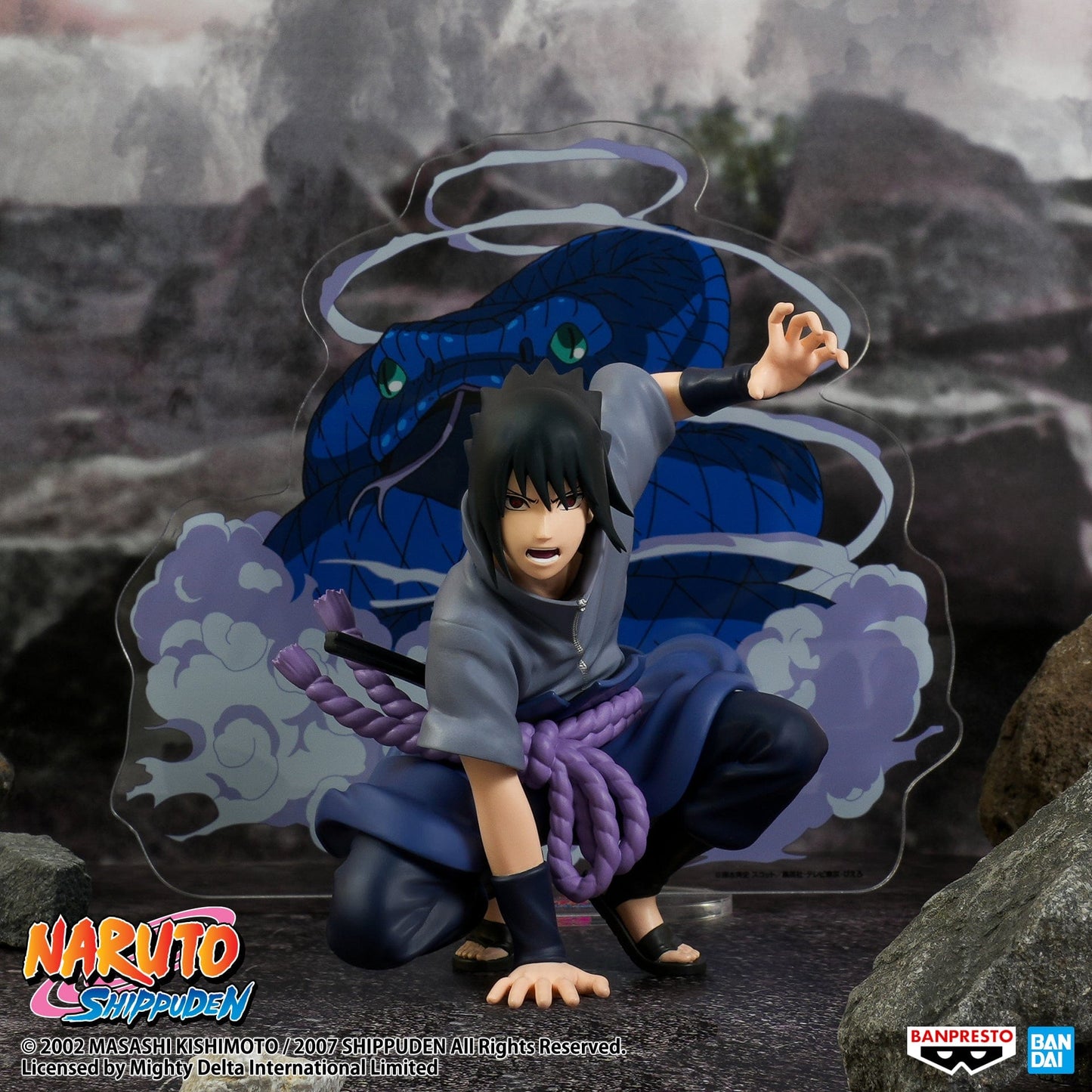 BANPRESTO Naruto: Shippuden Panel Spectacle Sasuke Uchiha Figure