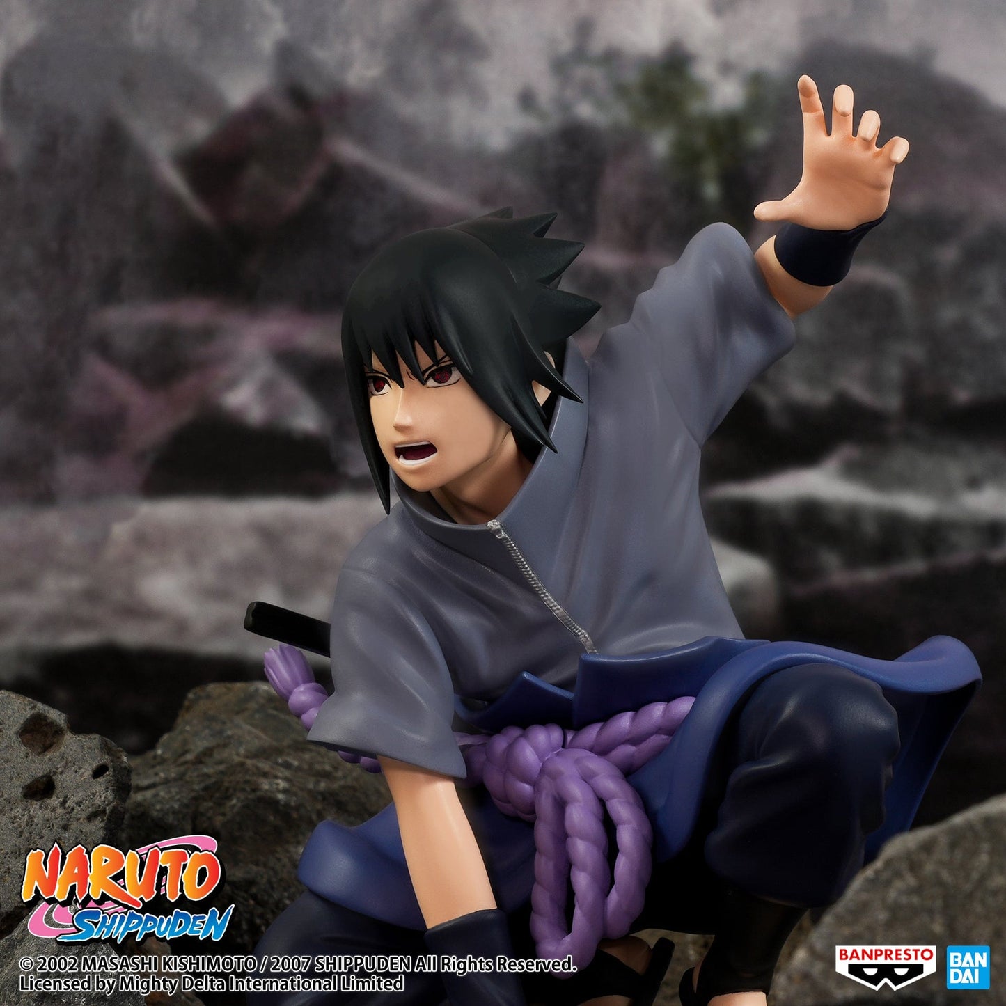 BANPRESTO Naruto: Shippuden Panel Spectacle Sasuke Uchiha Figure