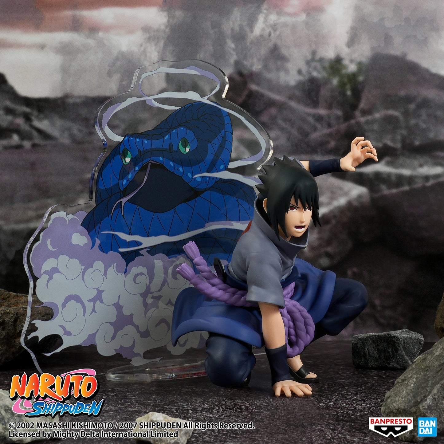 BANPRESTO Naruto: Shippuden Panel Spectacle Sasuke Uchiha Figure