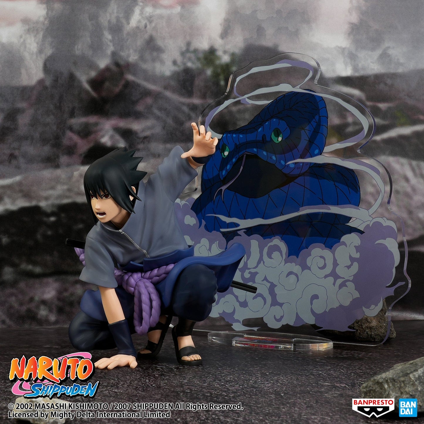 BANPRESTO Naruto: Shippuden Panel Spectacle Sasuke Uchiha Figure