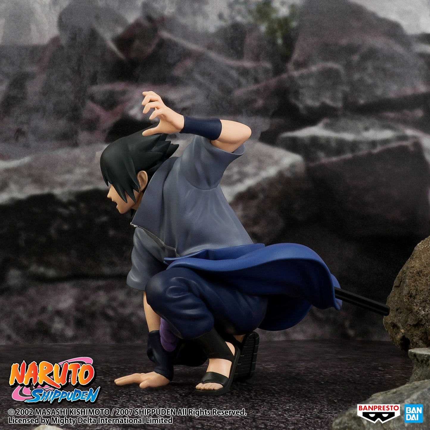 BANPRESTO Naruto: Shippuden Panel Spectacle Sasuke Uchiha Figure