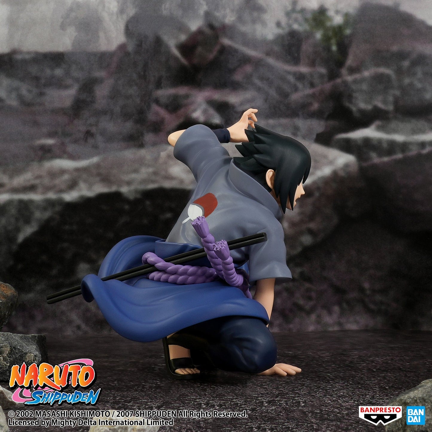 BANPRESTO Naruto: Shippuden Panel Spectacle Sasuke Uchiha Figure